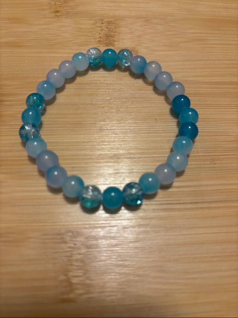 Ocean Themed Beaded Bracelet